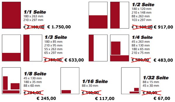 Anzeigenpreise